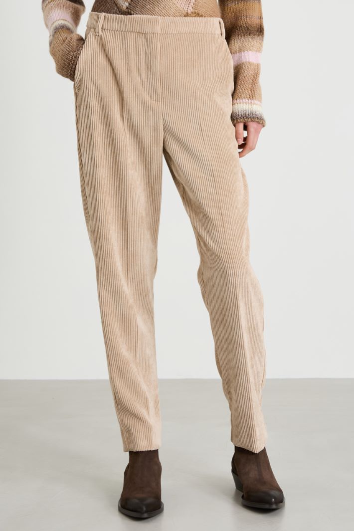 Velvet trousers Intrend - 2