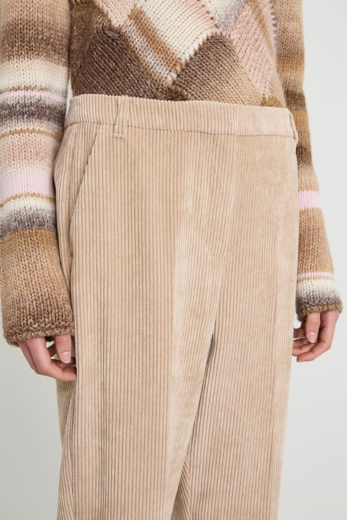Velvet trousers Intrend - 4
