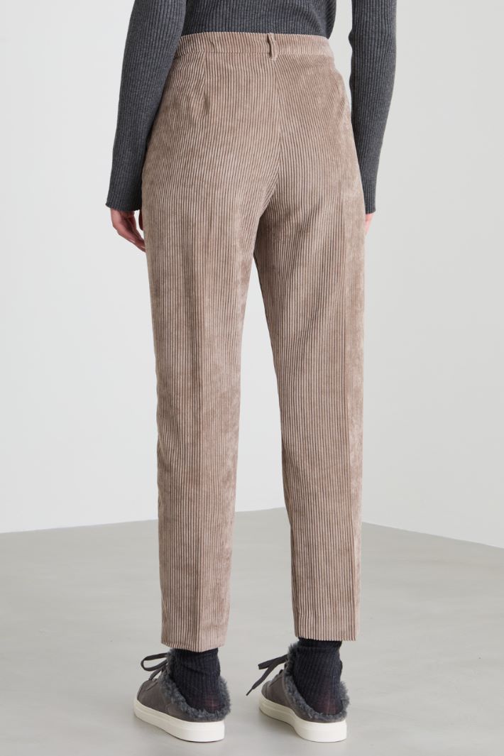 Velvet trousers Intrend - 3