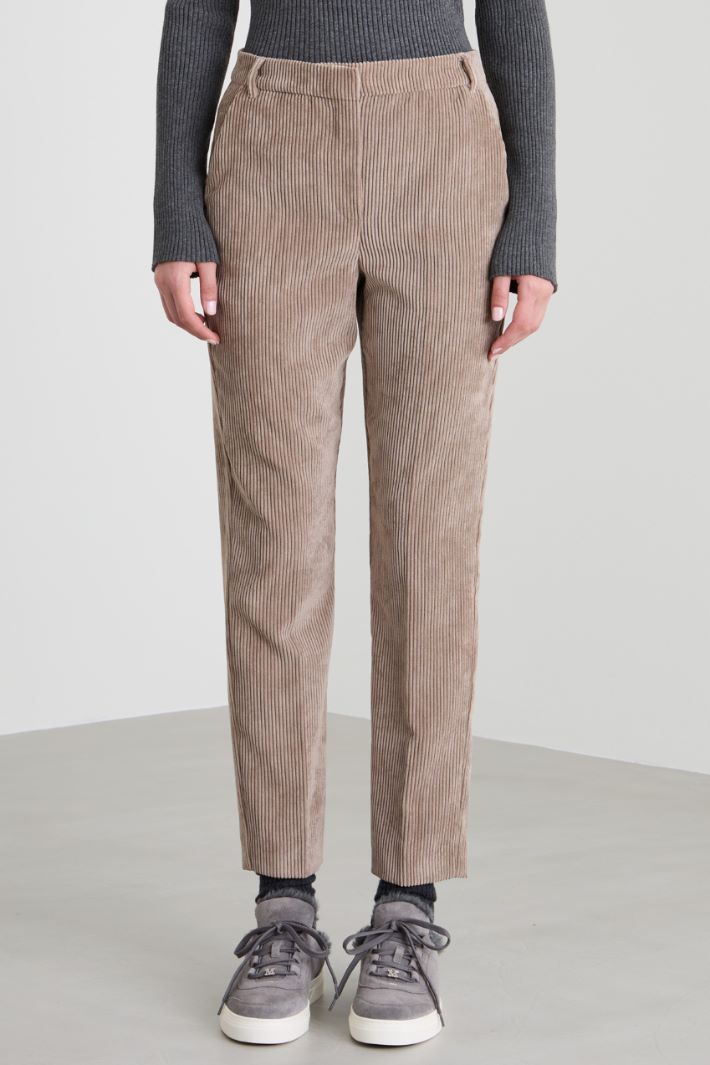 Velvet trousers Intrend - 2