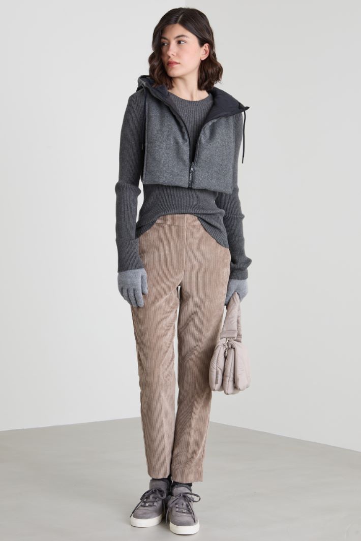 Velvet trousers Intrend