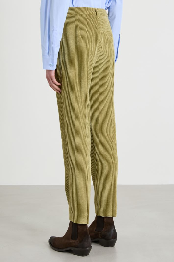 Velvet trousers Intrend - 3