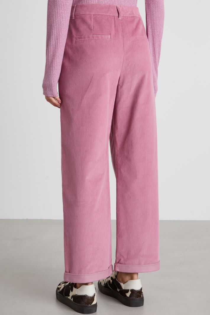 Corduroy trousers Intrend - 3