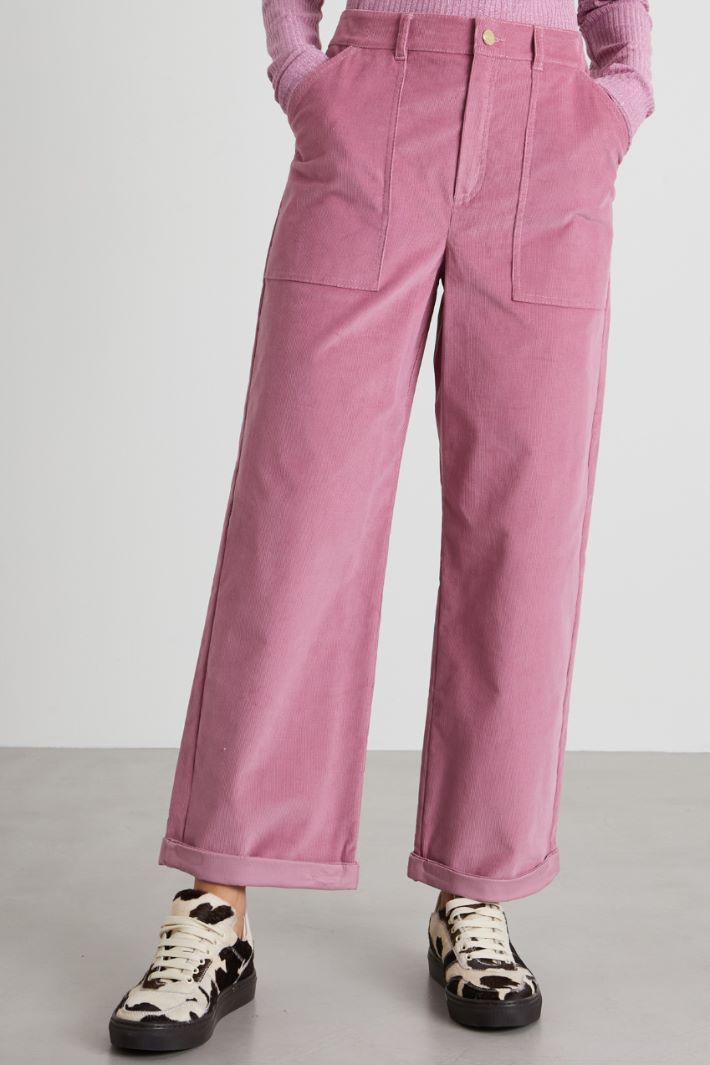 Corduroy trousers Intrend - 2