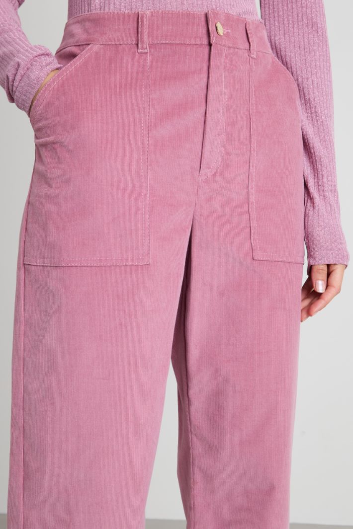 Corduroy trousers Intrend - 4