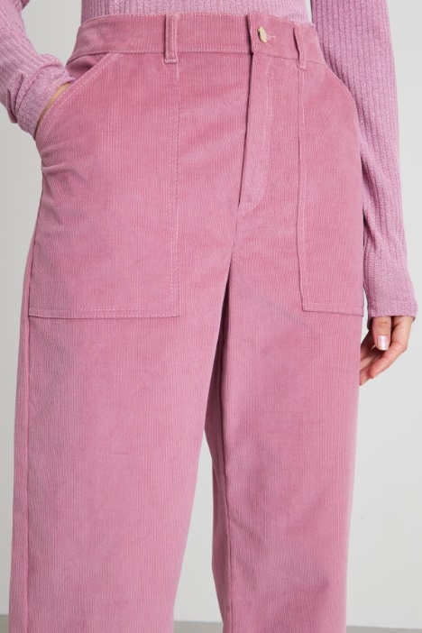 Pantaloni in velluto a coste