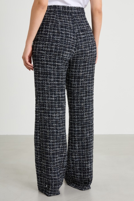Pantaloni in tweed
