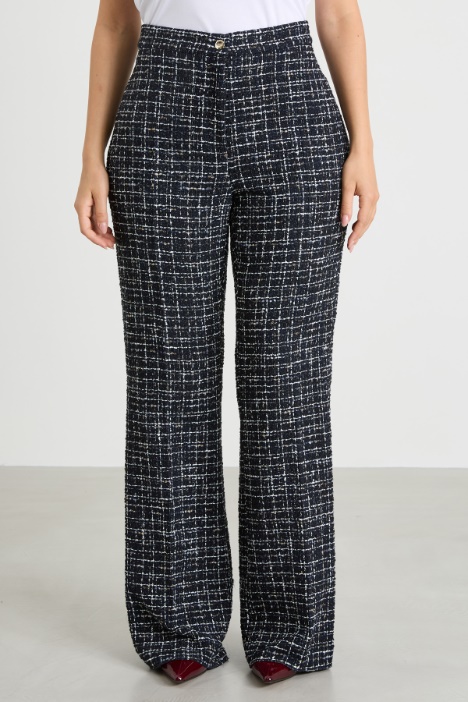 Pantaloni in tweed