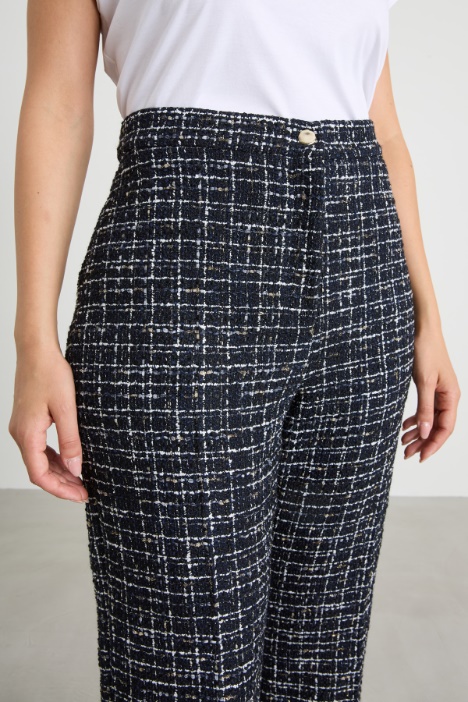Pantaloni in tweed