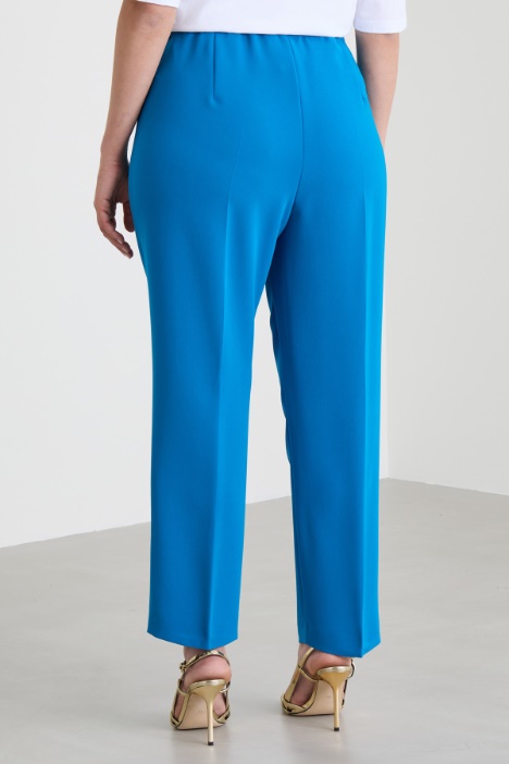 Pantaloni a sigaretta in cady