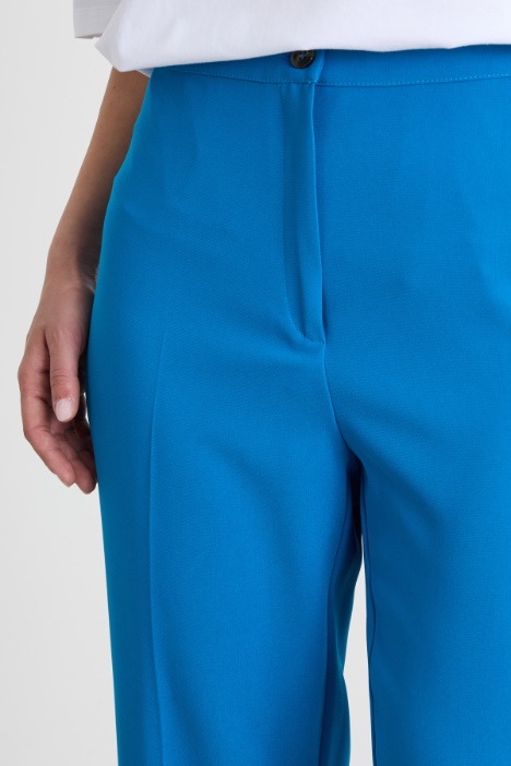 Pantaloni a sigaretta in cady