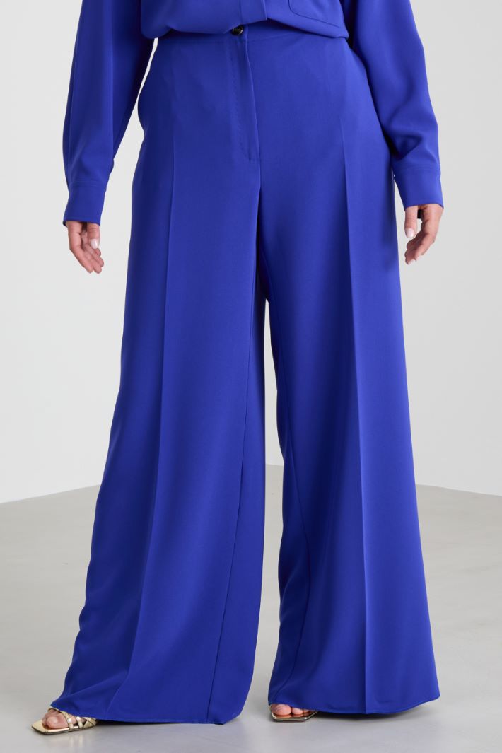 Cady trousers with pleat Intrend - 2