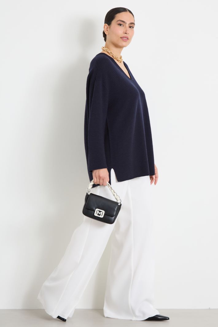 Pantalones de cady con pinzas Intrend