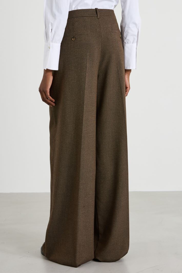 Yarn dyed trousers Intrend - 3