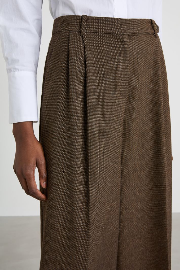 Yarn dyed trousers Intrend - 4