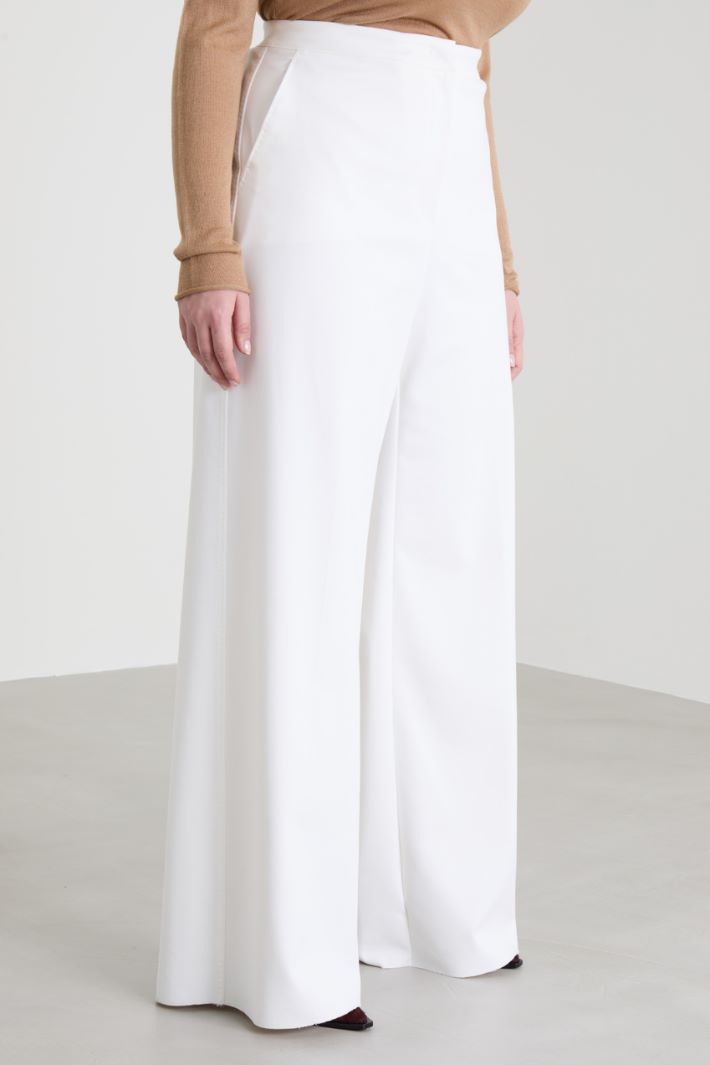 Canvas palazzo trousers Intrend - 2