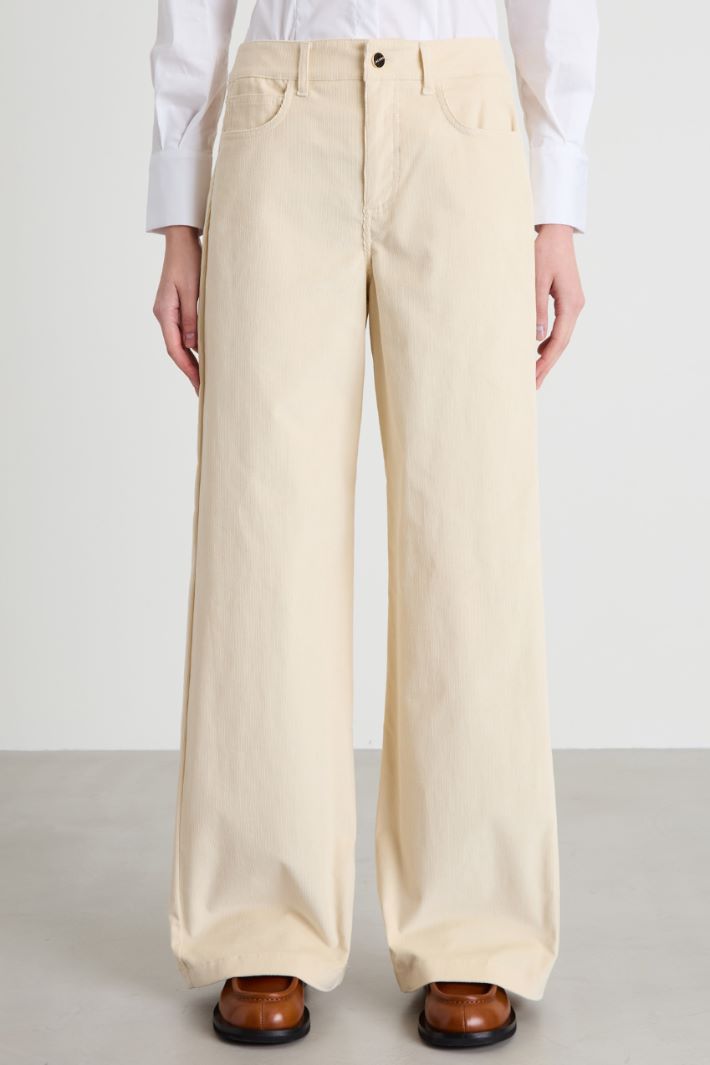 Corduroy trousers Intrend - 2