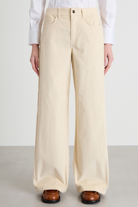 Pantaloni in velluto a coste