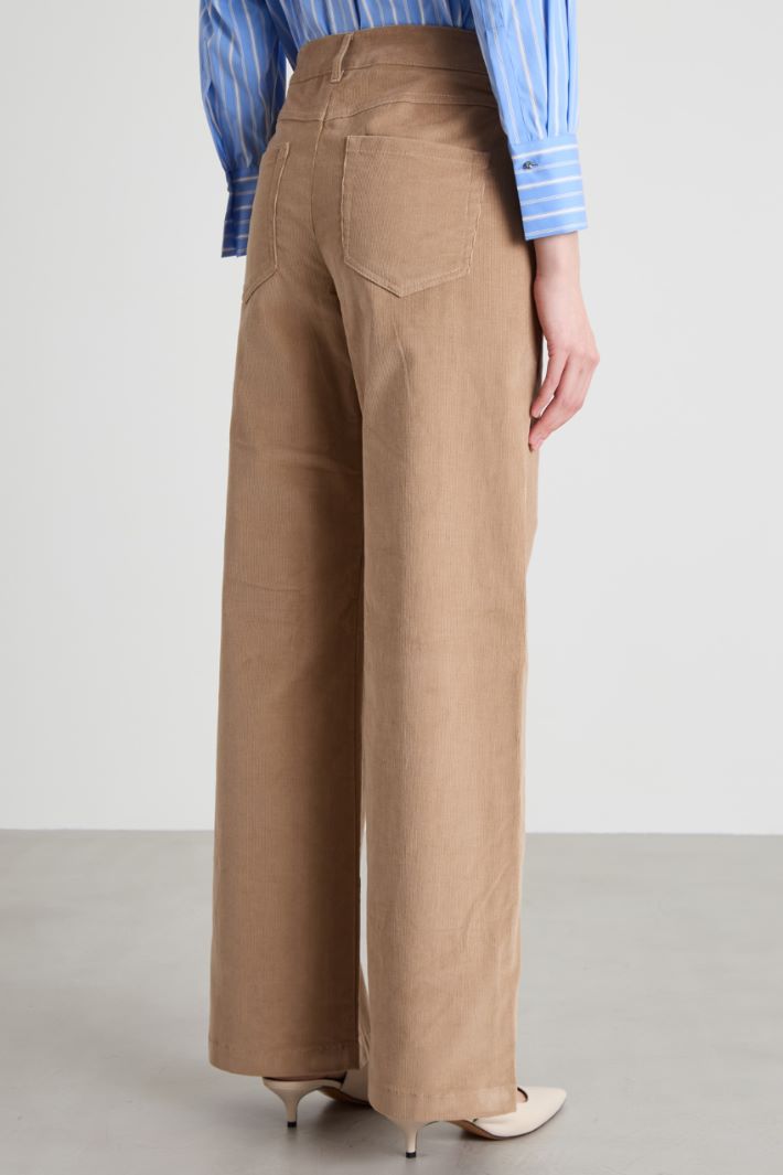 Corduroy trousers Intrend - 3