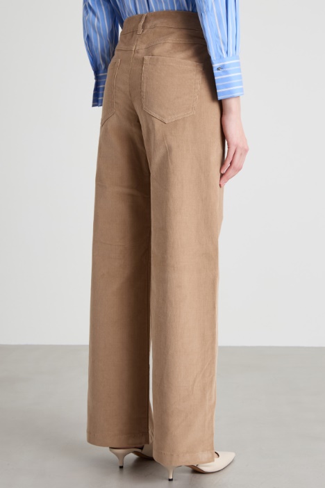 Pantaloni in velluto a coste