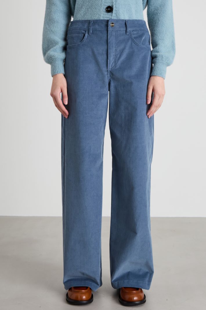 Corduroy trousers Intrend - 2