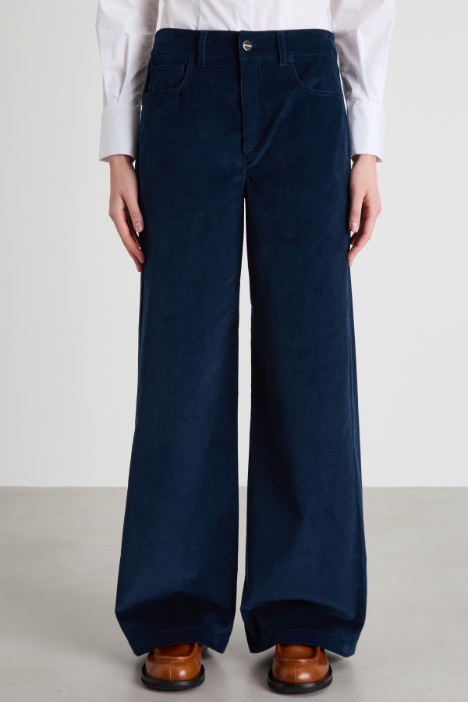 Pantaloni in velluto a coste