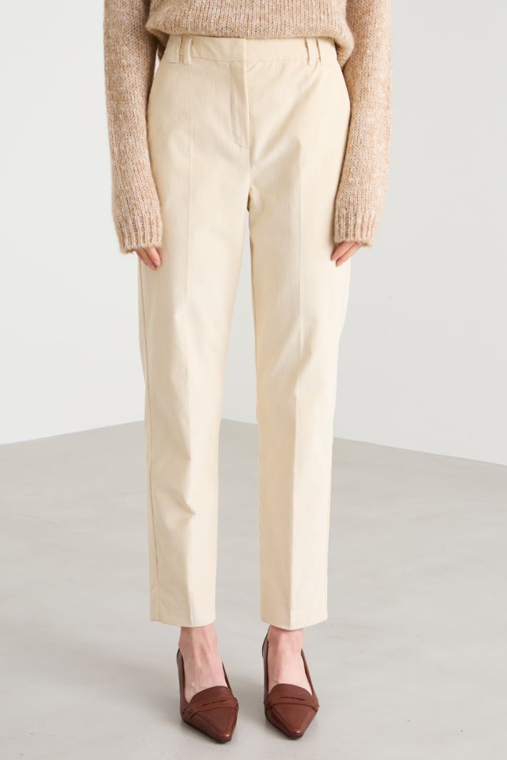 Slim corduroy trousers Intrend - 2