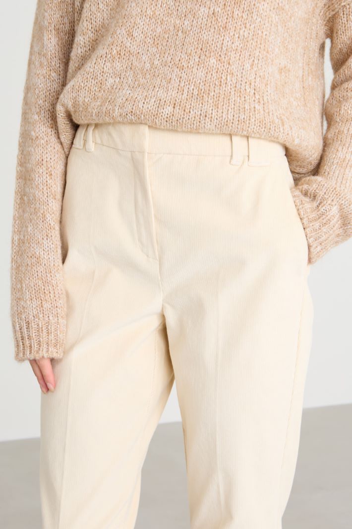 Slim corduroy trousers Intrend - 4