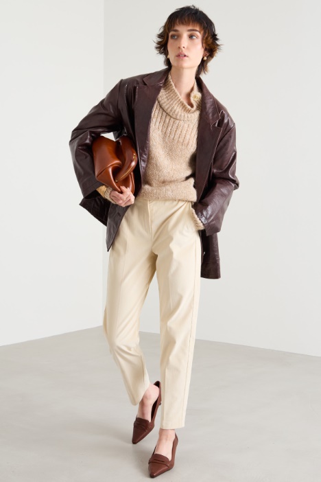 Pantaloni slim in velluto a coste Intrend