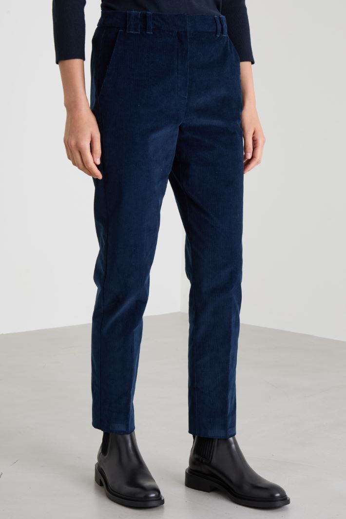 Slim corduroy trousers Intrend - 2
