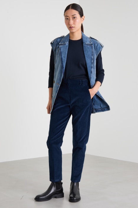 Slim corduroy trousers Intrend