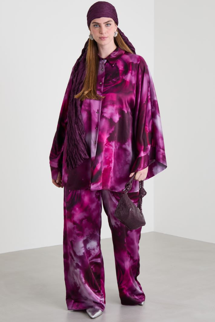 Silk satin trousers Intrend