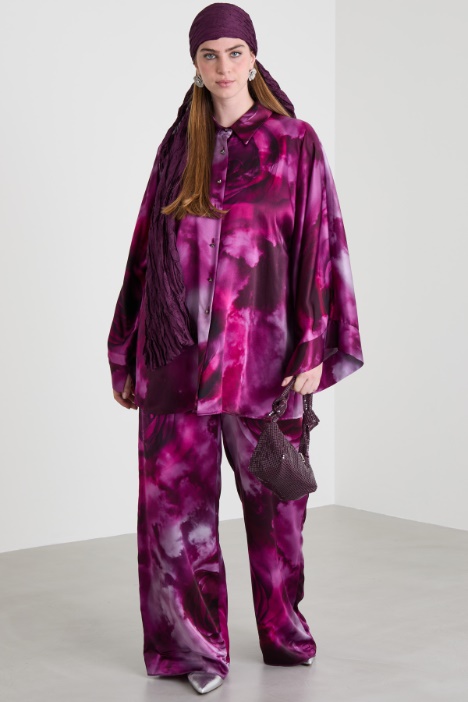 Silk satin trousers Intrend