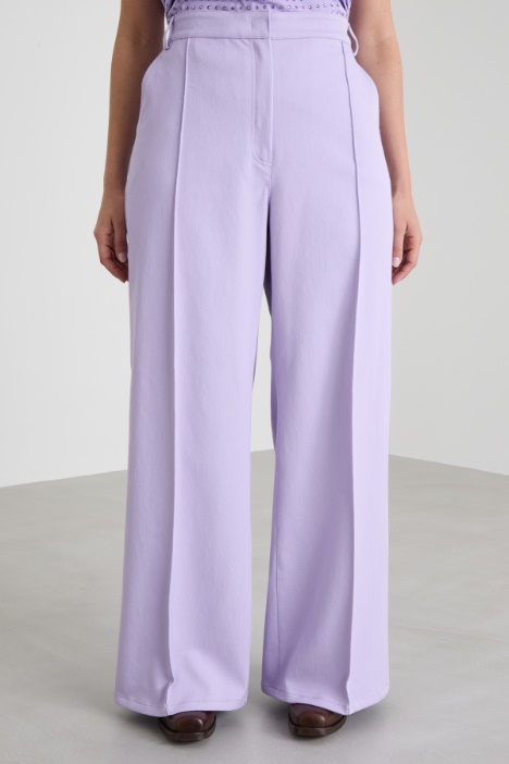 Pantaloni morbidi in bull