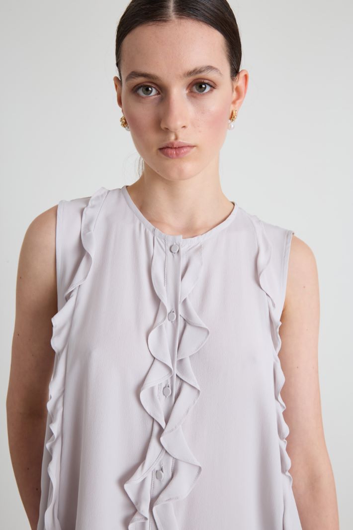 Frilled top Intrend - 4