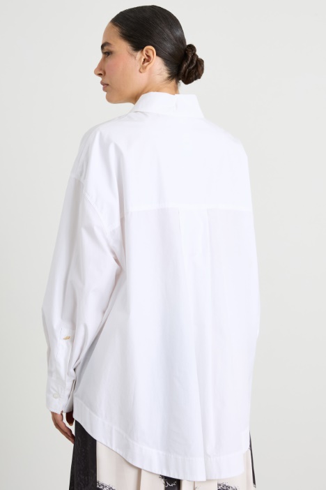 Camicia in popeline di cotone