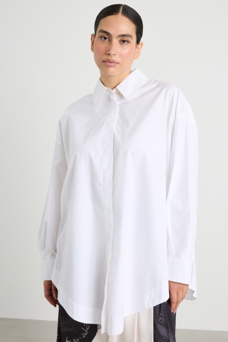 Cotton poplin shirt Intrend