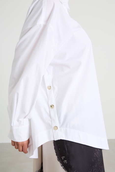 Camicia in popeline di cotone