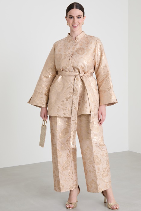 Casacca jacquard lamè Intrend