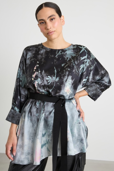 Silk satin blouse Intrend