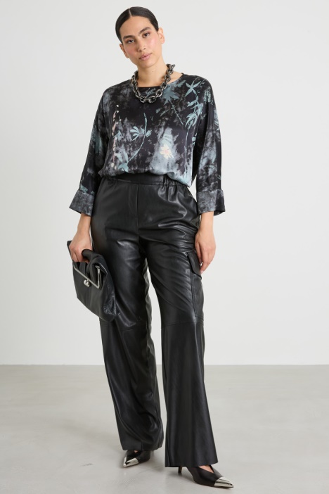 Silk satin blouse Intrend