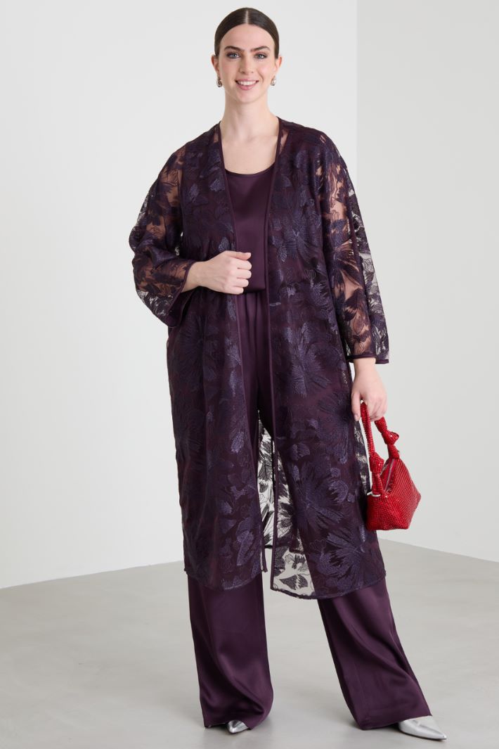 Embroidered tulle tunic Intrend - 3