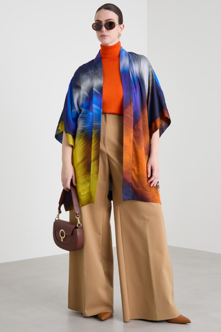 Printed twill tunic Intrend - 3