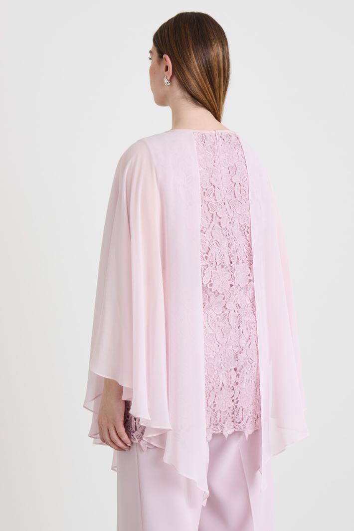 Lace and silk top Intrend - 2