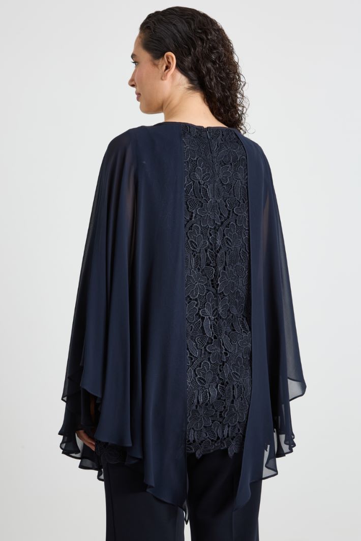 Lace and silk top Intrend - 2
