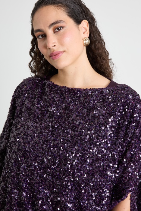 Casacca con paillettes