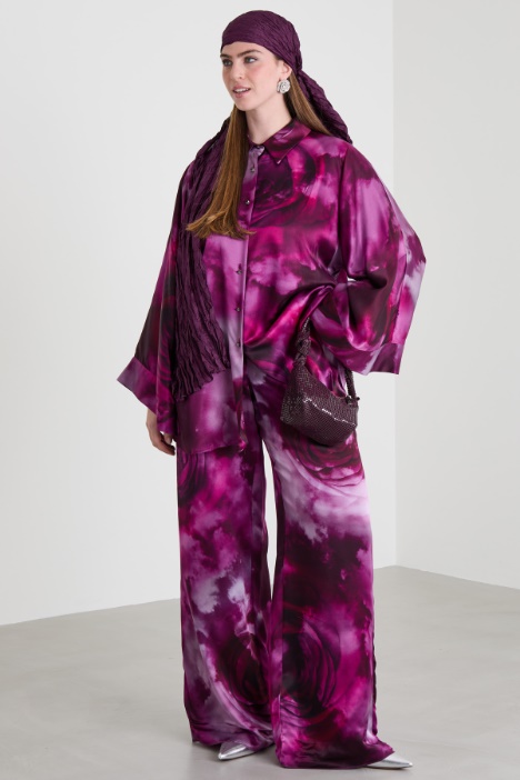 Silk satin shirt Intrend