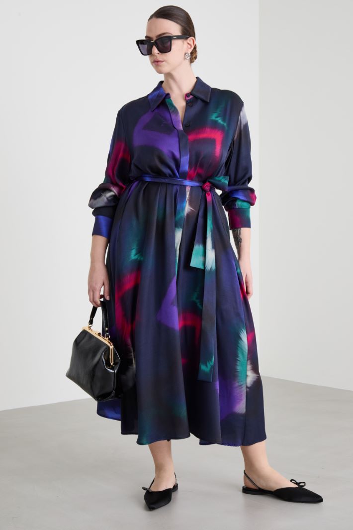 Twill shirt dress Intrend