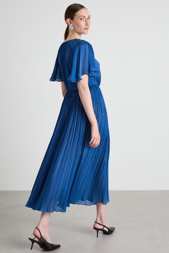 Laminated crepe dress Intrend - 3