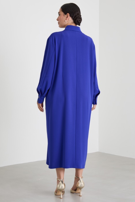 Abito chemisier in cady